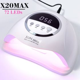 SUN X20 MAX Nail Dryer Machine 320W UV LED Lamp for Nails 72LEDS Gel Polish Curing Manicure Lamp With Auto Smart Sensor Nail Art