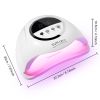 SUN X20 MAX Nail Dryer Machine 320W UV LED Lamp for Nails 72LEDS Gel Polish Curing Manicure Lamp With Auto Smart Sensor Nail Art