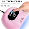 24 LED Drying Lamp Manicure UV Nail Dryer Curing Gel Nail Polish With USB Smart Timer Light Nail Art Tools