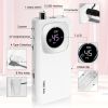 45000RPM Electric Nail Drill Machine With LCD Display Rechargeable Nail File Nails Accessories Gel Nail Polish Sander Low Noise
